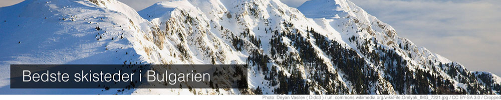 Bedste skisteder i Bulgarien Bedste skisteder i Bulgarien