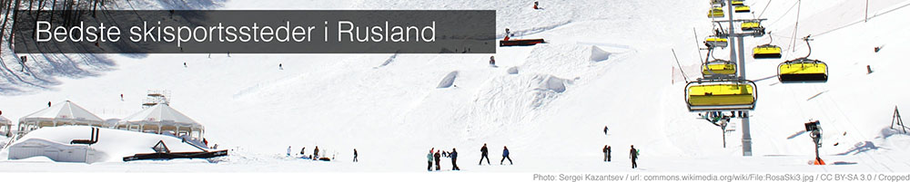 Bedste skisteder i Rusland Bedste skisteder i Rusland