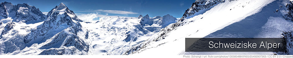 Schweiziske Alper