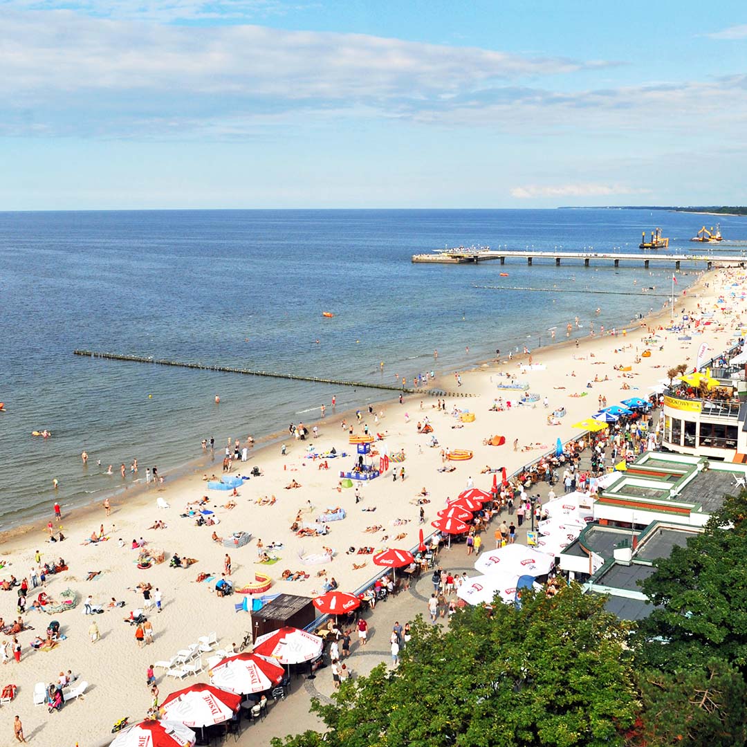 Bedste strande i Polen