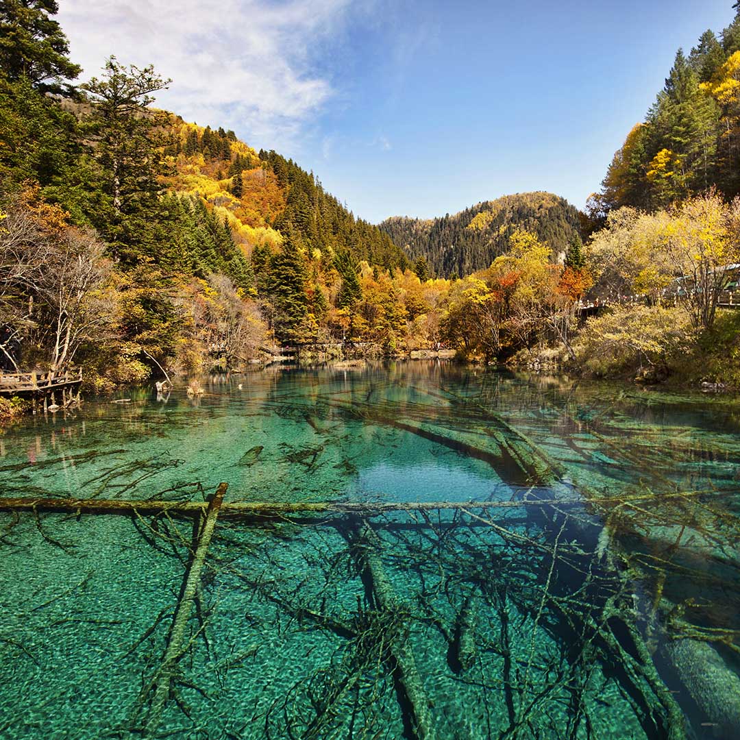 Jiuzhaigou-dalen