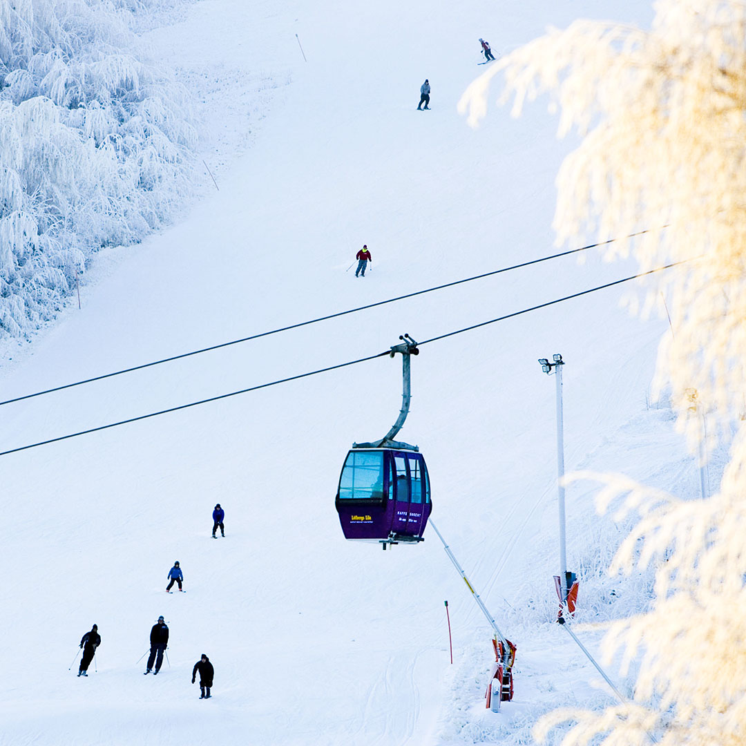Bedste skisteder i Sverige